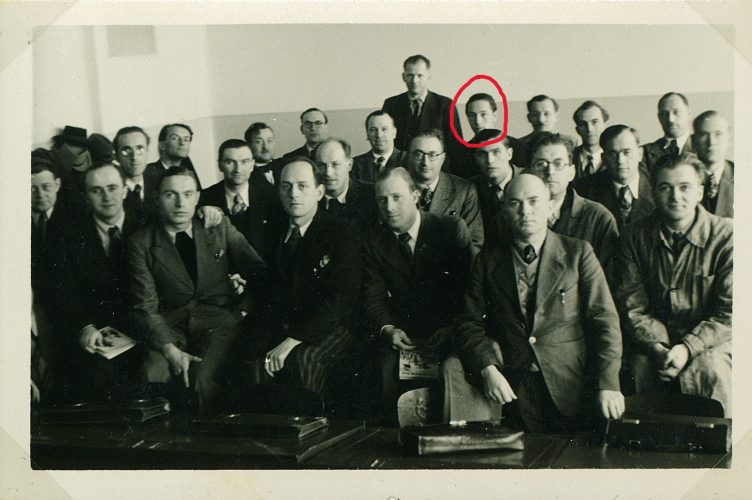 Groupe des instituteurs Alsaciens en Umschulung à Heidelberg en 1940